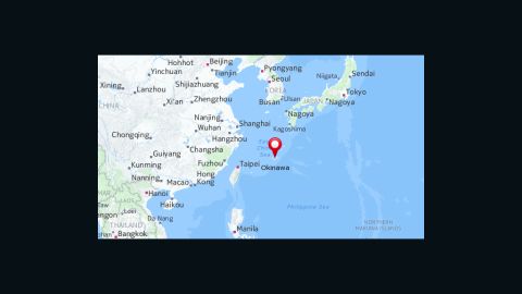Map: Okinawa, Japan