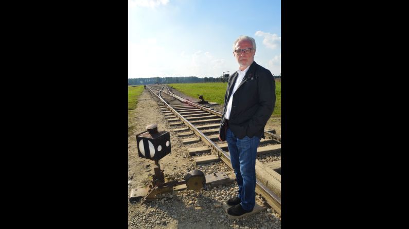 Blitzer visits the Auschwitz-Birkenau death camps where his paternal grandparents were killed during the Holocaust.