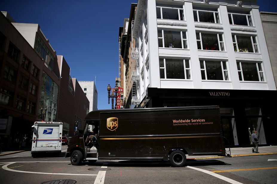 Delivery firm UPS have invested $1bn per year monitoring it's trucks. By gathering data about the various journeys taken, UPS can work out the quickest and most efficient delivery routes. 