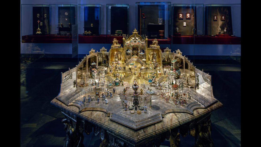 This jewel-encrusted diorama of the Mughal court cost Augustus more than the construction of the Moritzburg Castle itself.