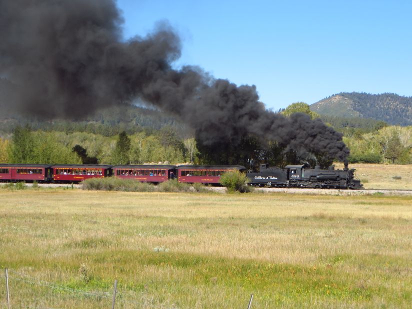 Originally constructed in 1880, the <a href="http://cumbrestoltec.com/" target="_blank" target="_blank">Cumbres and Toltec Scenic Railroad</a> served the silver mining district of the San Juan Mountains in southwestern Colorado. Now, the rail schedules excursions along its <a href="http://ireport.cnn.com/docs/DOC-1174899">New Mexico-Colorado route</a>.