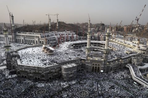 The annual Hajj pilgramage draws more than 2 million Muslim pilgrims from around the world. 