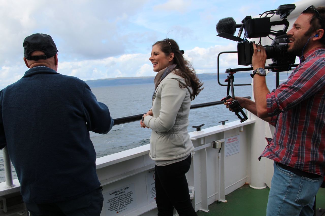 Burnett recently traveled to the Isle of Skye in Scotland to trace her ancestry as part of the CNN "Roots" project. She said she didn't know much about the Isle of Skye before she got there. "It became clear on the ferry to Skye that it's one of the most glorious parts of Scotland," she said.