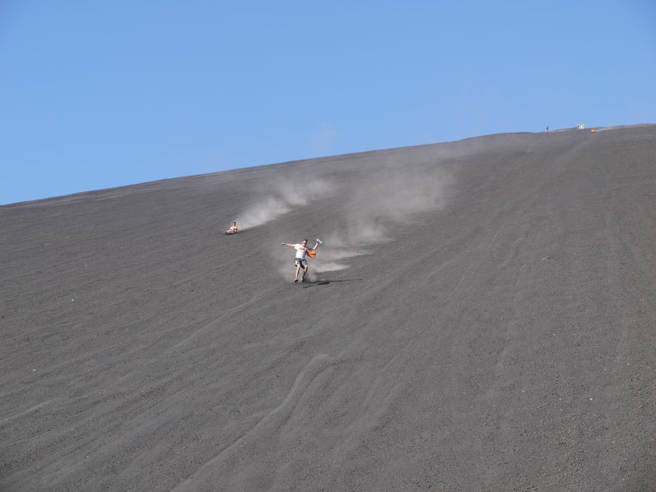 Several local companies offer volcano boarding excursions, which cost about $30.