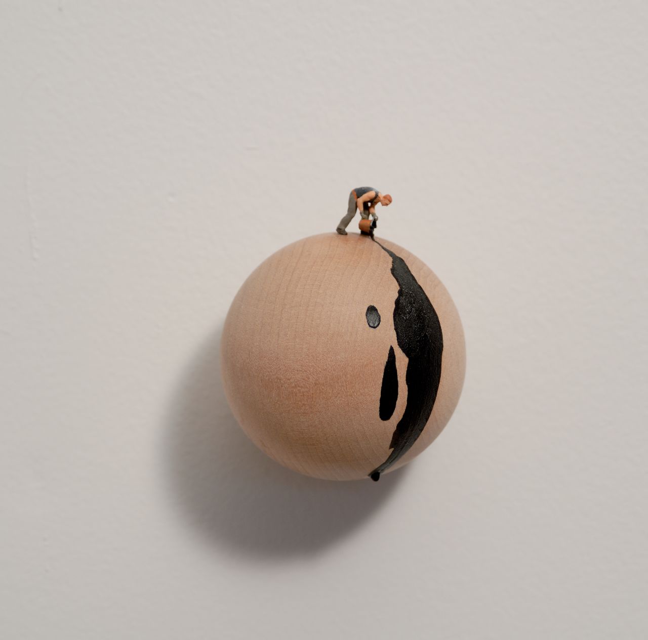 <em>Black Drip, Liliana Porter, 2009</em><br /><br />The Argentinian artist Liliana Porter explores the disconnection and distance between reality and representation, particularly through her use of "theatrical vignettes", which she creates as subjects for her photographs, videos and installations. She forms narratives that are engaging and humorous, but on further inspection reveal layers of pathos and careful observations of life's everyday struggles.