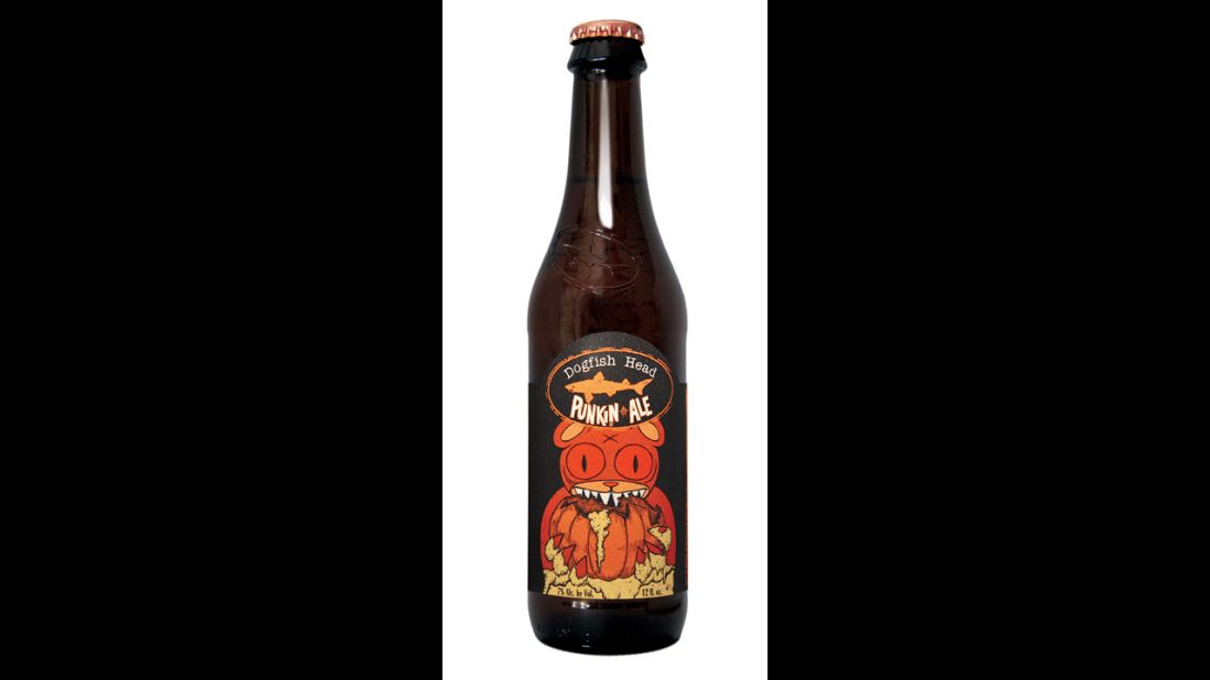 Mild and malty, Dogfish Head's Punkin is a great introduction to pumpkin ales. (7% ABV)