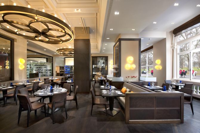 For traditional English with a twist there's Dinner by Heston Blumenthal at the Mandarin Oriental in London. The celebrated restaurant serves big flavors inspired by recipes from the UK's daddy of molecular gastronomy. 