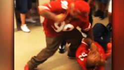 simon 49ers fans beating paralyzes man