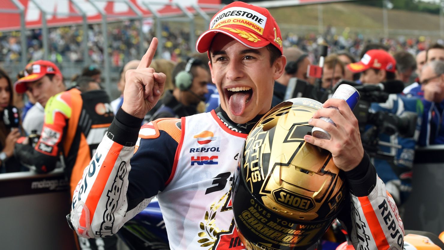 Pressure? What pressure? Marc Marquez storms to a second straight MotoGP crown