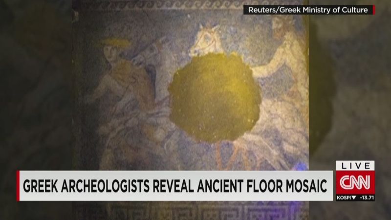 Archeologists Reveal Ancient Floor Mosaic | CNN