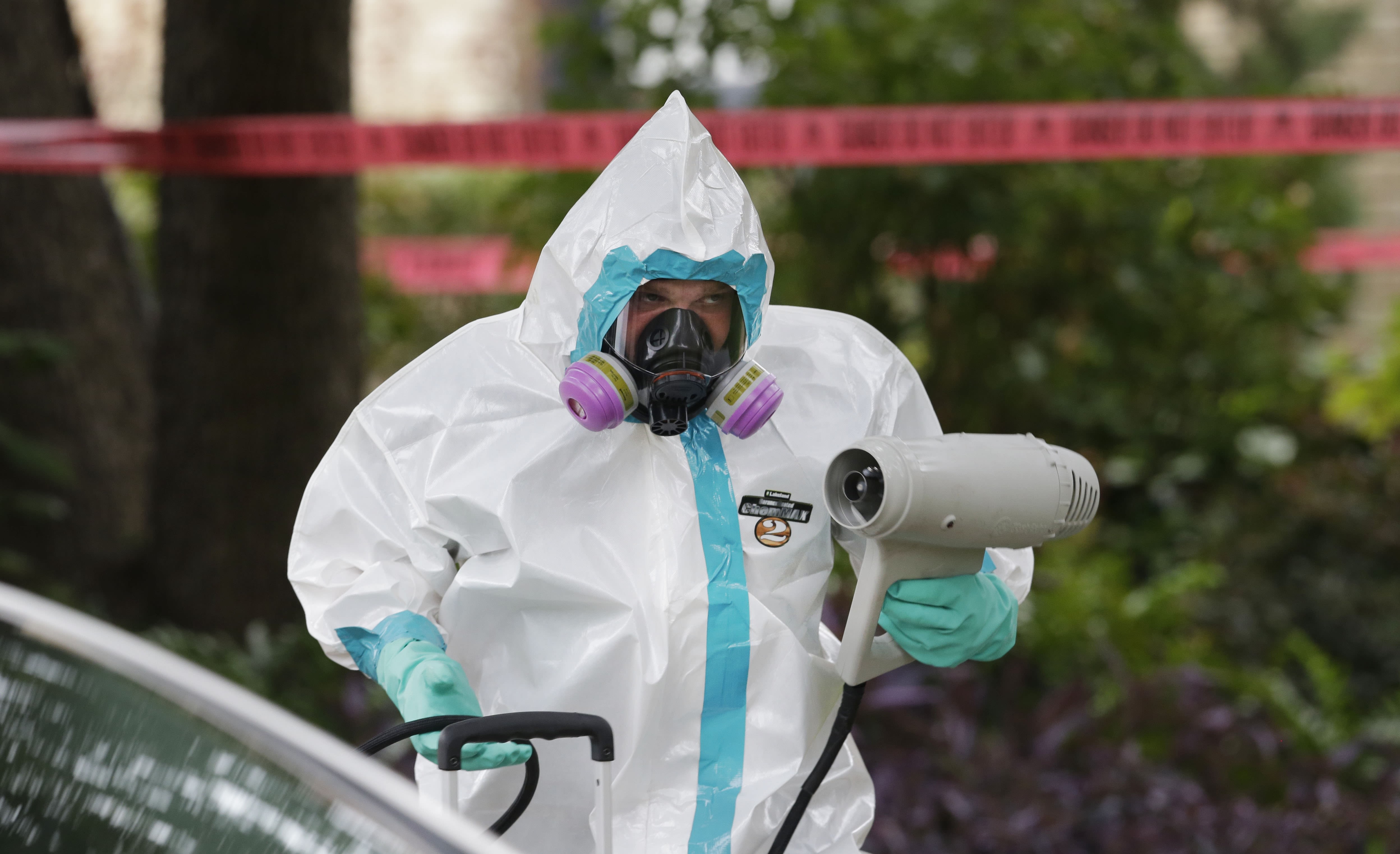 Ebola armor: Protective gear for healthcare workers - Los Angeles