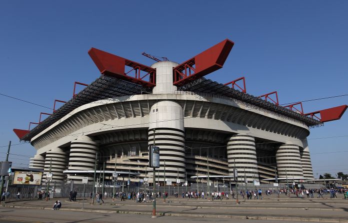 Inter shares the San Siro stadium with AC Milan, but the Nerazzurri rarely fill the venue's 80,000 capacity for home games.