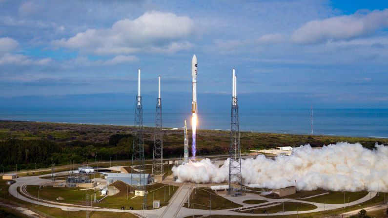 The Air Force launched its third mission of its Orbital Test Vehicle, the X-37B, on December. 11, 2012, from Cape Canaveral, Florida.