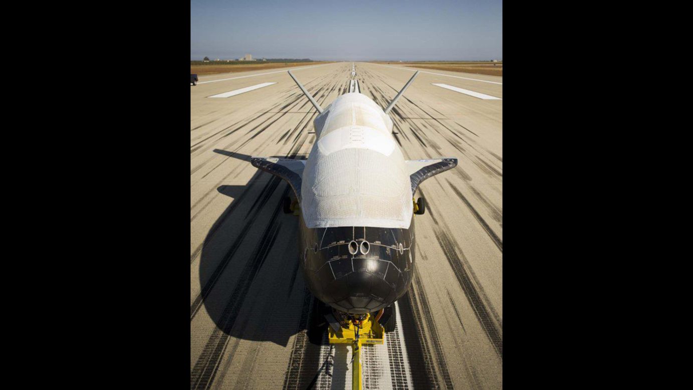 The last mission of the X-37B landed at Vandenberg Air Force Base, California, on June 16, 2012. It spent 469 days in space during its mission.