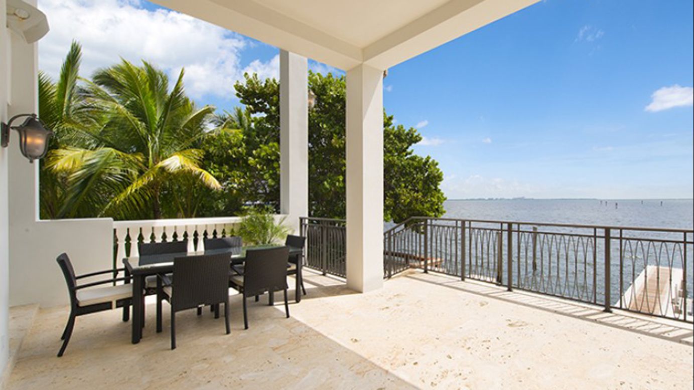 Basketball star LeBron James is selling his Miami home for a whopping $17 million, according to Zillow. The 12,000-square-foot house is in a gated community and is right on the water. The six-bedroom, eight-bathroom home has a wine cellar, a movie theater and a private sun deck. The property also boasts a guesthouse, a pool and a boating dock with enough parking for two 60-foot yachts.