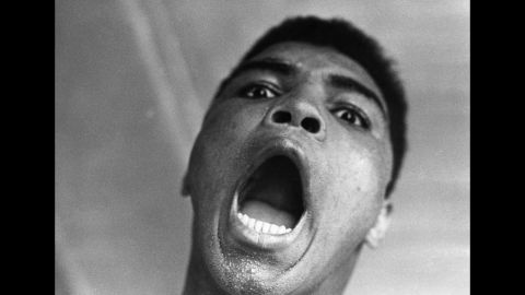 Known for being as quick with his mouth as he was with his hands, Ali often taunted his opponents. He famously said he could "float like a butterfly, sting like a bee."