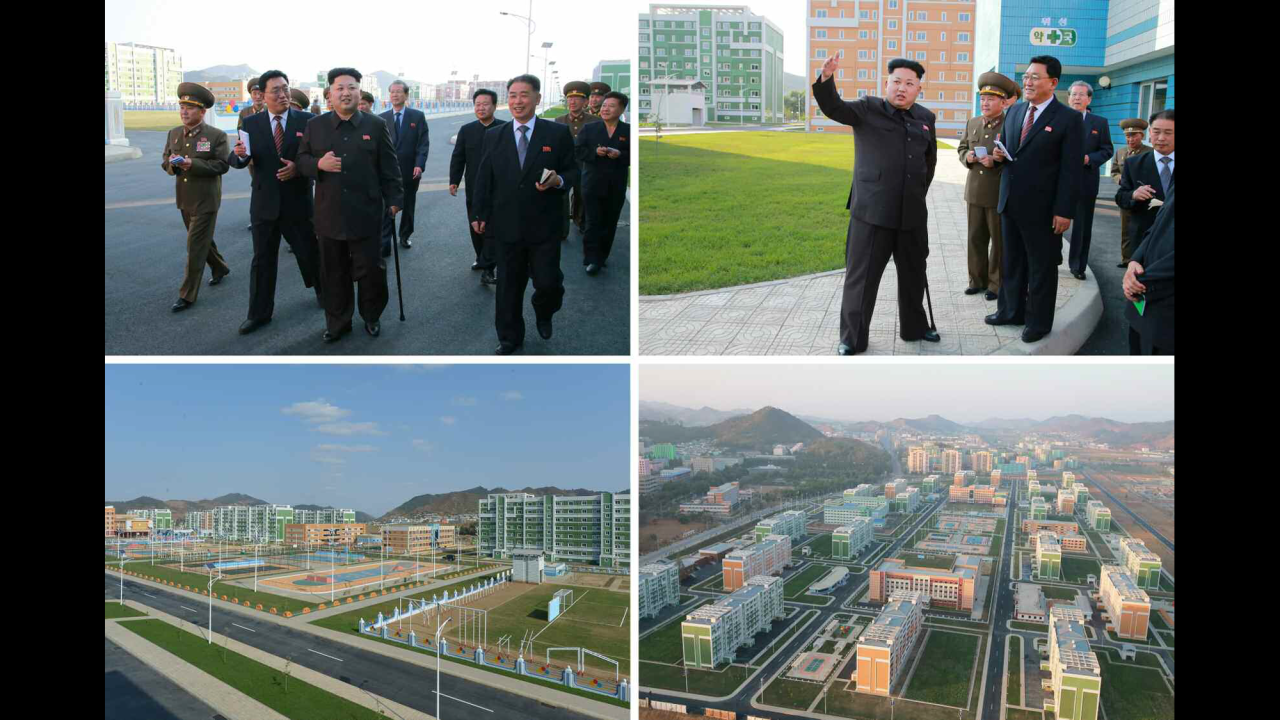 Kim also visited the Natural Energy Institute of the State Academy of Sciences, KCNA said. He hadn't been seen in public since he reportedly attended a concert with his wife on September 3.