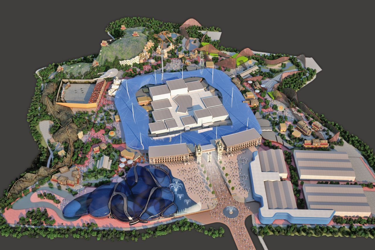 The first-ever heavyweight entertainment franchise resort withing striking distance of the UK capital will have a main entertainment street, water park and sporting facilities. It's slated to open in 2020.