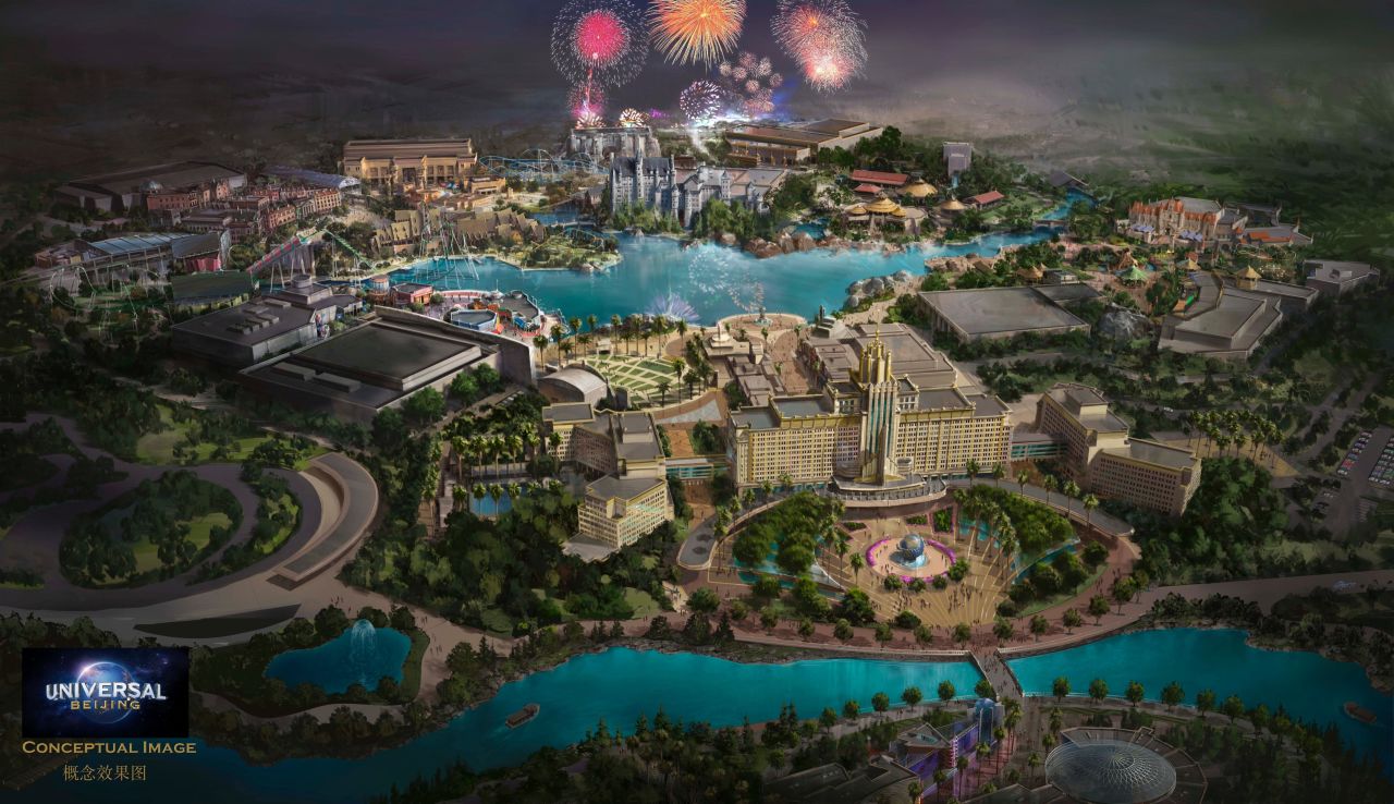 Universal Beijing will blend Chinese cultural heritage with Hollywood movie themes. The complex will feature the first-ever Universal Studios-themed resort hotel. It's scheduled for 2019. 