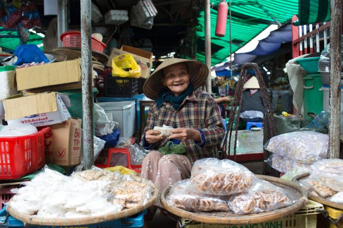 Dong Ba Market in the city of Hue.