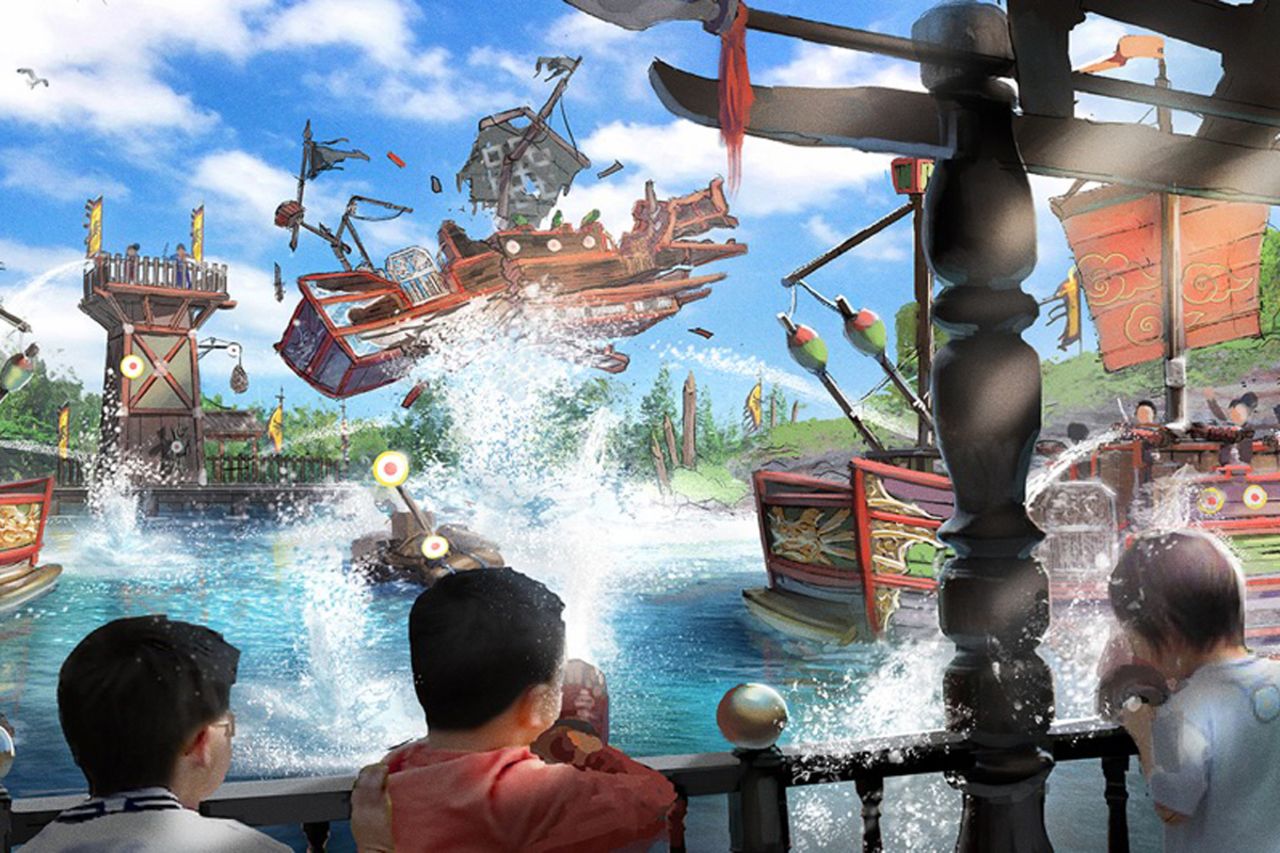 Wanda Hefei is one of many theme parks that the Wanda Group is constructing in a bid to compete with Disney in Shanghai and upcoming Universal Beijing.