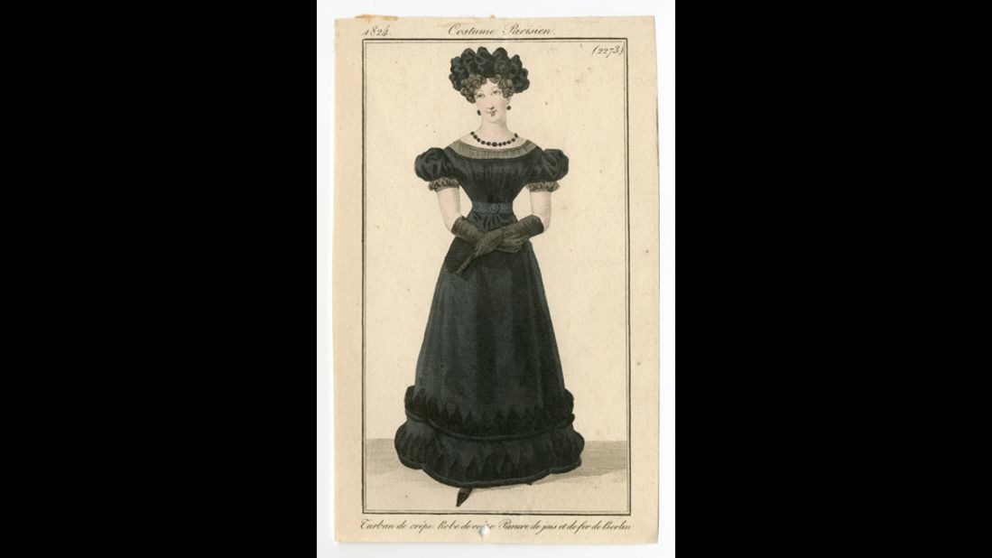 Fashion magazines, which started to gain prominence in the mid-19th century, gave the middle class a closer look at the mourning etiquette and dress of the upper class, which they would try to imitate. 