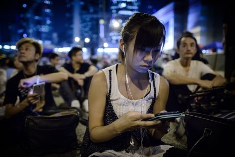 In the first two weeks of the protests, between September 27 and October 10, the service registered 500,000 downloads in Hong Kong alone, 10.2 million chat sessions and 1.6 million chatrooms.