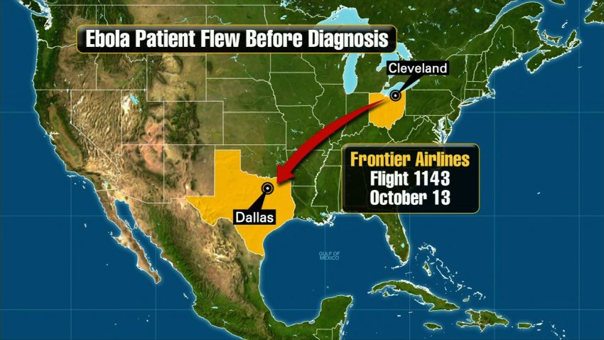 Ebola second nurse patient flight gfx 10 15