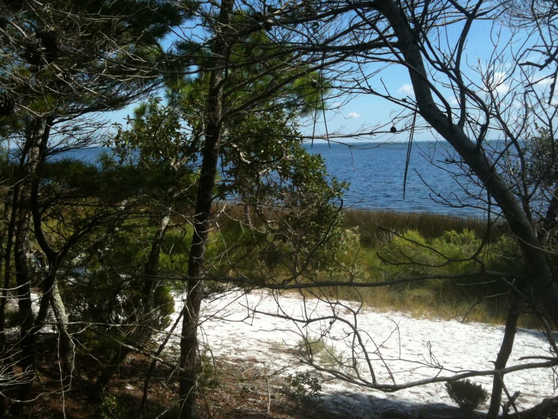 As impressive as the beach is here at St. Joseph, the bayside view might be even more spectacular. 