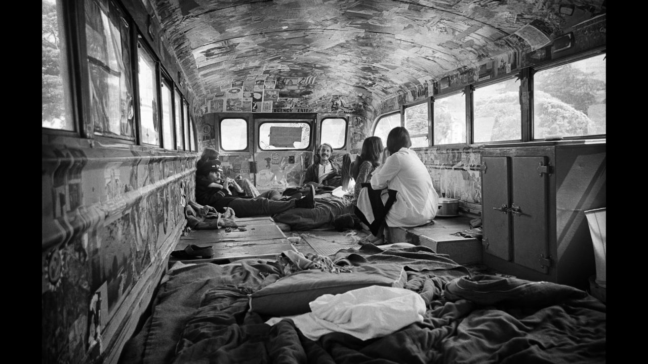 Marshall was there when Ken Kesey's Merry Pranksters came to town. The group's famous bus wasn't just colorful on the outside.