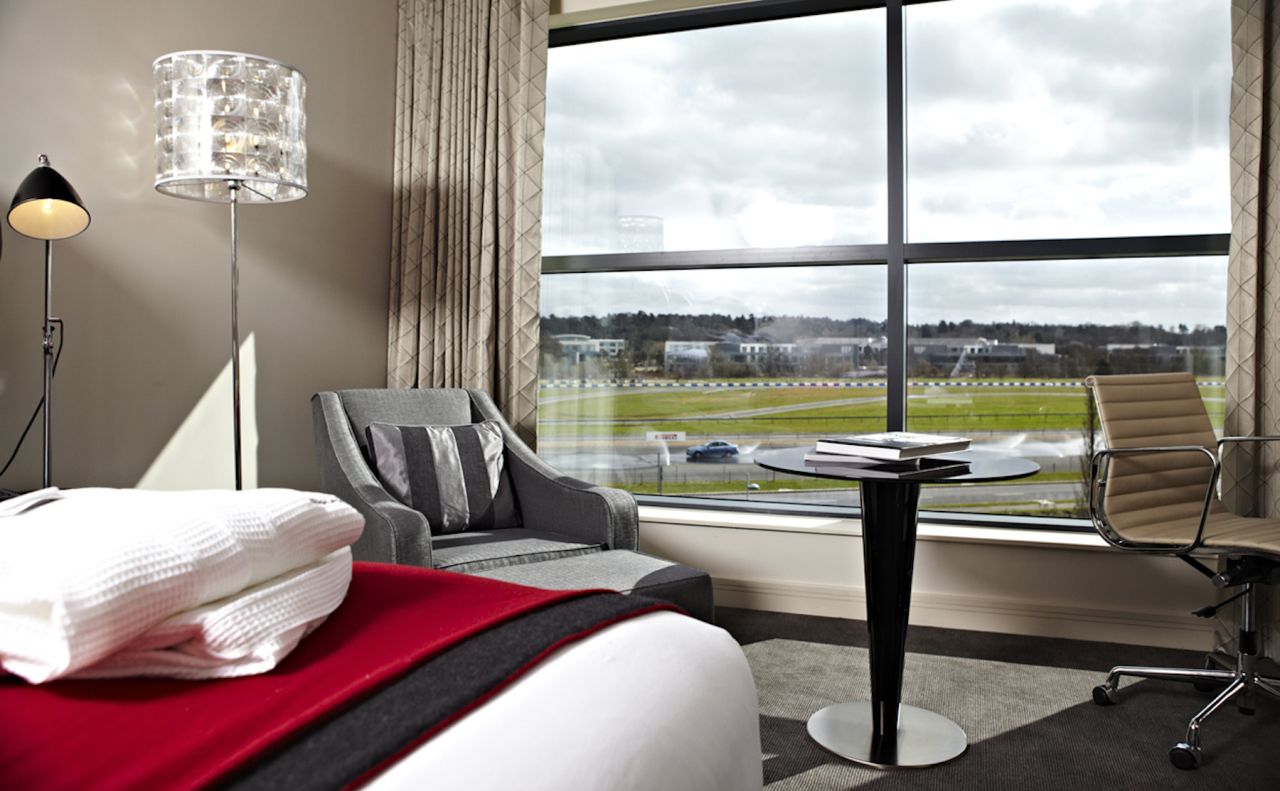 Brooklands Hotel is located near Surrey's historic motor racing circuit and just meters from Mercedes-Benz World UK, where visitors can work on their team building skills with laps around the test drive circuit.