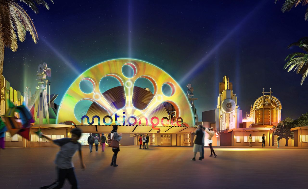 Motiongate Dubai will feature Dreamworks Animation characters and themed dining.