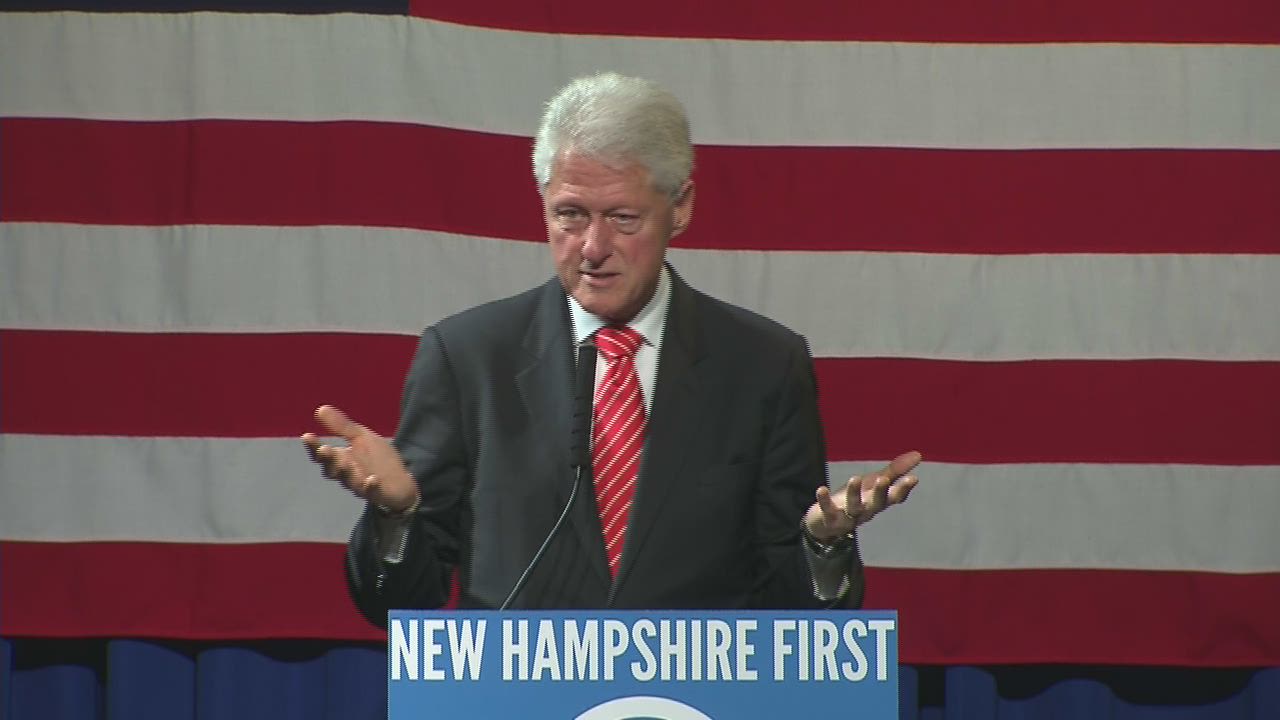 sot Bill Clinton old racehorse new hampshire_00000322