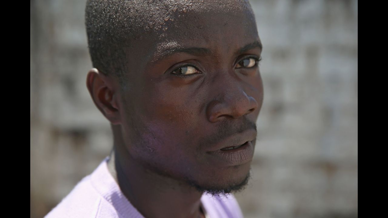 Mohammed Wah, a 23-year-old construction worker, said that Ebola killed five members of his extended family and he thinks he contracted the disease while caring for his nephew.