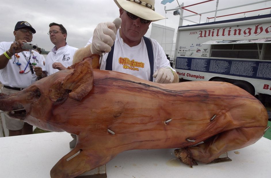 Memphis is home to arguably the largest barbecue competition on earth: the World Championship Barbecue Cooking Contest, aka, the Super Bowl of Swine. 