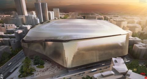 His architecture firm is also behind the $500m redevelopment of Real Madrid's home -- the Estadio Santiago Bernabeu.