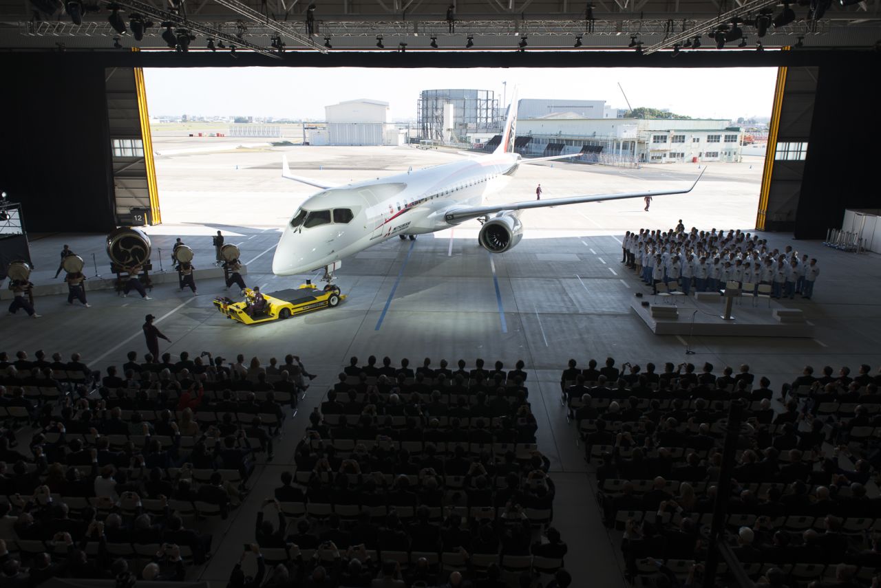 Japan's first commercial airliner in 50 years, the Mitsubishi MRJ90, is set to enter flight testing in 2015.