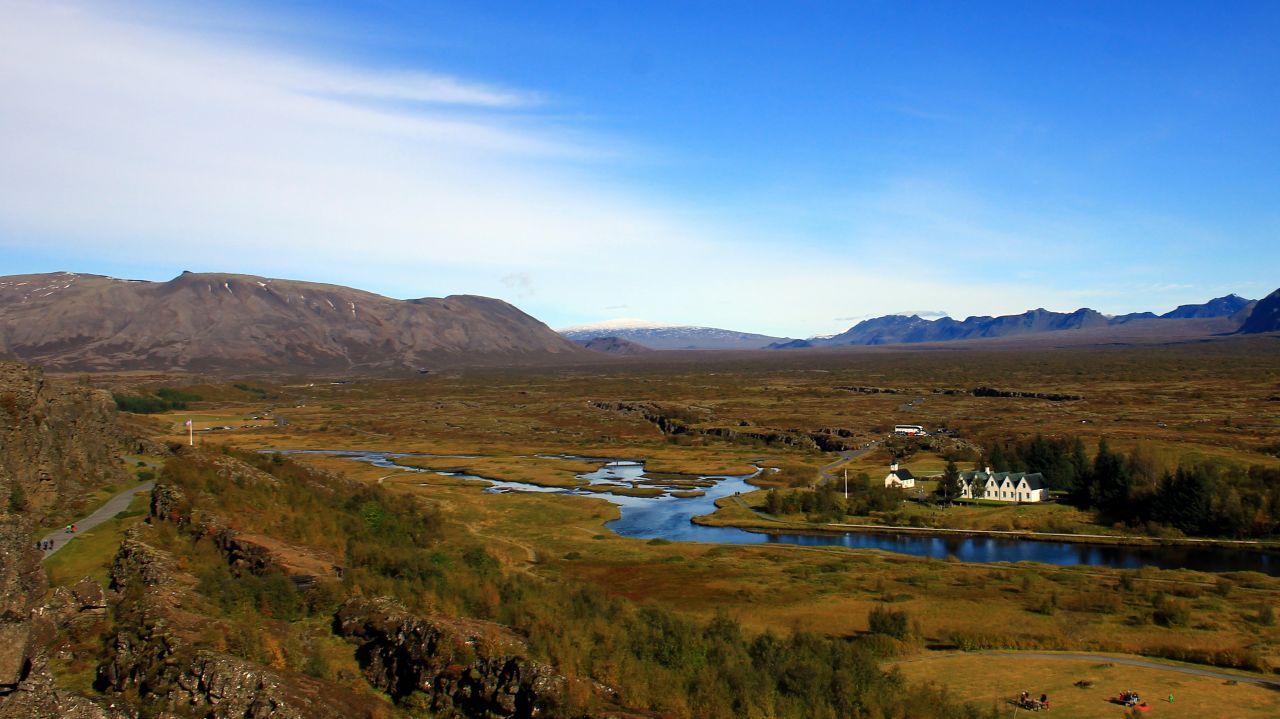Located in Iceland, <a href="http://www.thingvellir.is/english.aspx" target="_blank" target="_blank">Thingvellir National Park </a>receives thousands of visitors per year. The park offers many activities including camping, horseback riding and even <a href="http://ireport.cnn.com/docs/DOC-1039249">diving</a> in its famous waters. Thingvellir's waters are known for its great visibility between tectonic plates.