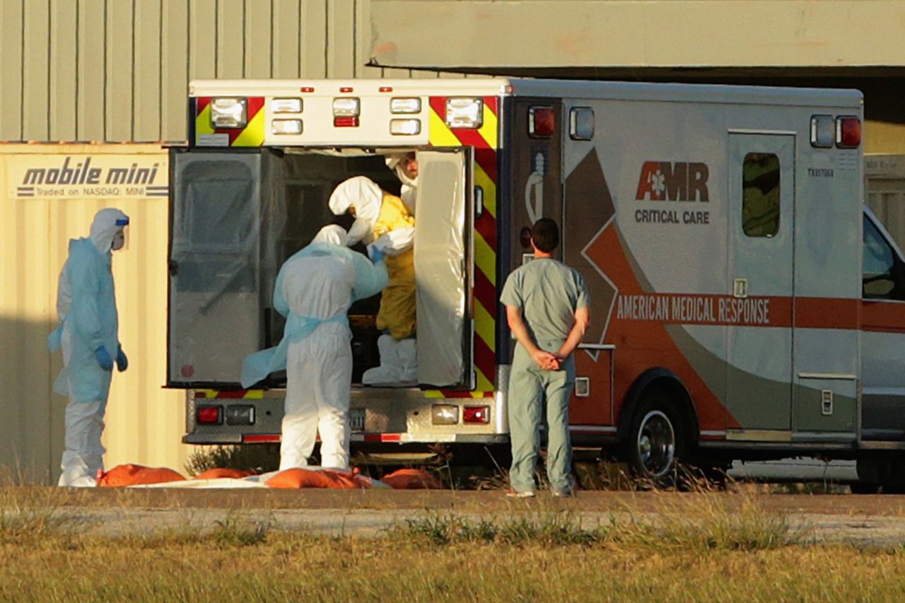 In October, Texas nurse Nina Pham is helped out of the back of an ambulance. She contracted Ebola treating <a href="http://www.cnn.com/2014/10/09/health/ebola-duncan-death-cause/">Thomas Eric Duncan</a>. Duncan, a Liberian and the first patient diagnosed with the virus in the United States, died October 8. This case showed the United States how limited its security and its infection-control plan was.  