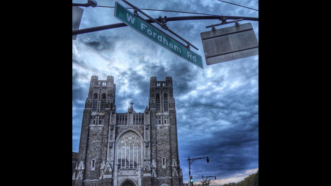 <a href="http://instagram.com/p/t4IDkoomUE" target="_blank" target="_blank">Jason Rosario</a> is in the Bronx just about every day and captured this photo on his way to class. "The Bronx is where I grew up. It's where I learned how to walk, talk and how to be the man I am today. The Bronx is home," he said.