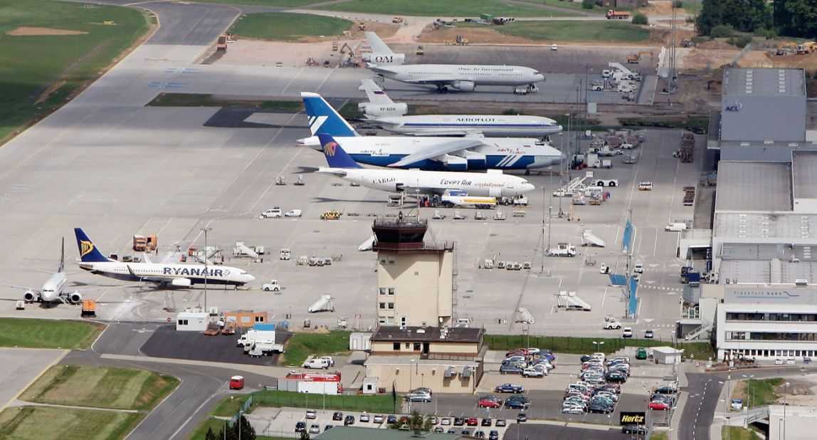 Germany's first low-fare airport, Frankfurt-Hahn International Airport is also the German base of budget airline Ryanair. It was voted sixth worst airport in the world. 