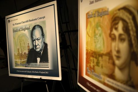 The Bank of England announced earlier this year that it would introduce new polymer £5 and £10 notes by 2016, featuring former prime minister Winston Churchill and author Jane Austen respectively. According to Bank of England governor Mark Carney, polymer notes are "the next step in the evolution of banknote design." 
