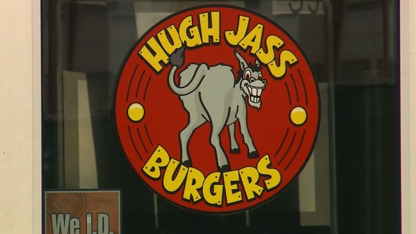 Hugh Jass Burgers Grimes family restaurant