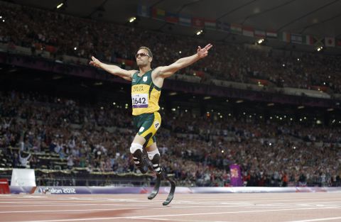 A few years ago, Pistorius was racing to gold in the final event of the London 2012 Paralympic Games in the T44 400 meters event. The amputee had become the most recognizable Paralympian of all time, while also making Olympic history.