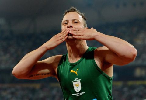 Pistorius was one of the stars of Beijing 2008 and his star continued to rise after he won three gold medals at his second Paralympic Games.