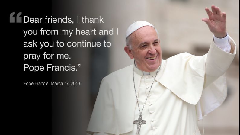 Pope Francis tweet