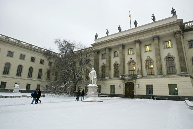 With 25 Nobel prize winners amongst its alumni, Humboldt University has established itself as one of the most prestigious universities in Europe.
