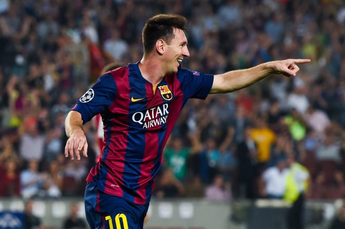 Lionel Messi -- Barcelona/Argentina.
