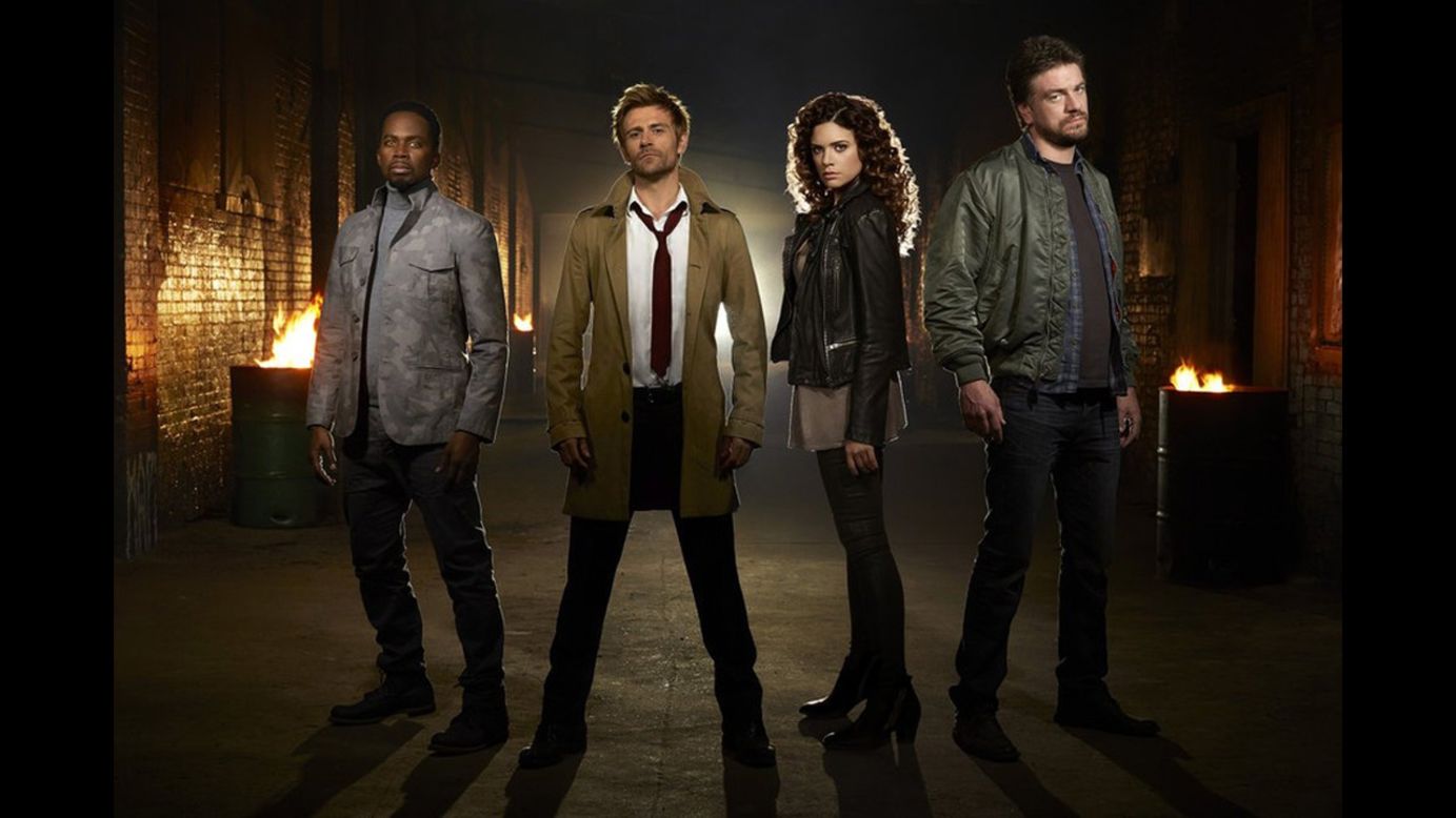 <strong>Jury's still out:</strong> NBC's version of comic hero John Constantine is carrying the weight of high expectations. Not only is the drama -- which stars Matt Ryan, second from left, as the titular demon hunter -- trying to live up to its source material, it's still in the shadow of an unfortunate 2005 movie. The TV version isn't faring much better; in late November, NBC decided to stop production on the series and keep the first season at just 13 episodes. 