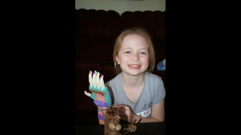 <a href="http://www.jsonline.com/news/health/online-community-lends-a-hand-to-build-prosthesis-for-mukwonago-girl-b99205013z1-248250401.html" target="_blank" target="_blank">Shea Stollenwerk, </a>one of the first recipients of the e-NABLE designed hands, collaborated on hand prototypes with a design class at the University of Wisconsin. She has so many hands they made her a "handbag" with which to carry them.